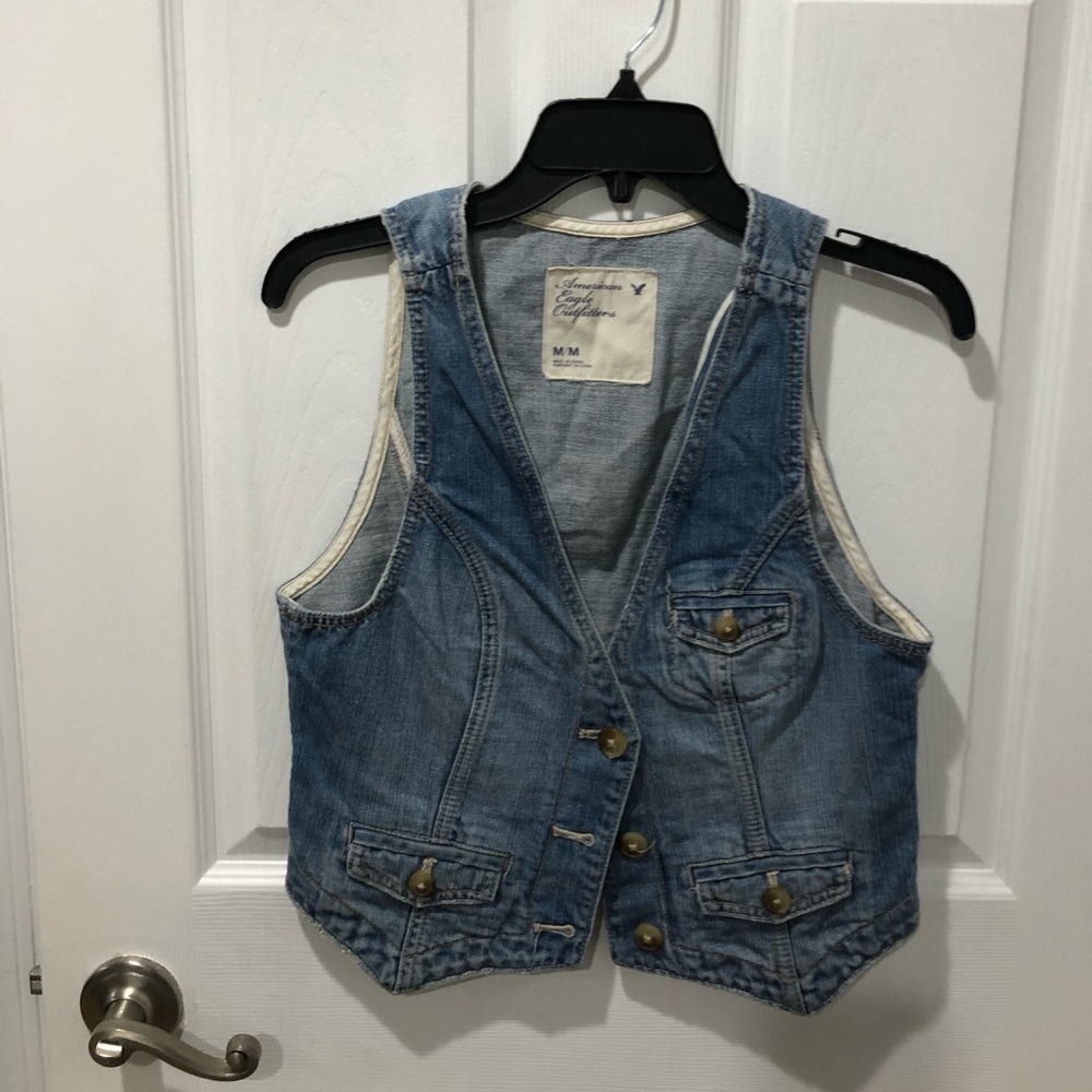 Denim vest